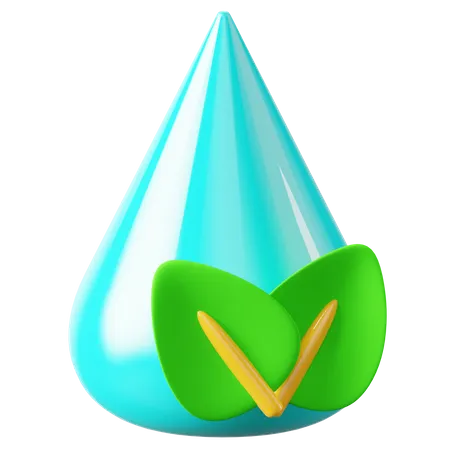 Écologie de l'eau  3D Icon