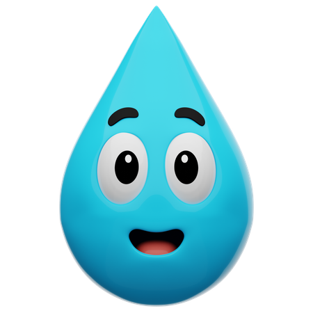 Emoji d'eau  3D Icon