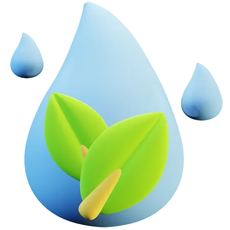 Énergie de l'eau  3D Icon