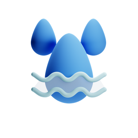 Humidité de l'eau  3D Icon