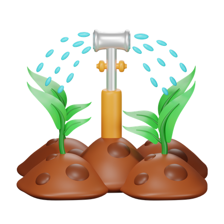 Irrigation de l'eau  3D Icon