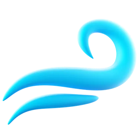Vague d'eau  3D Icon