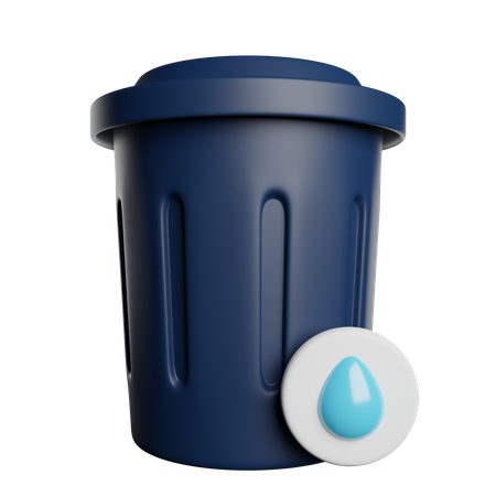 Eaux usées  3D Icon