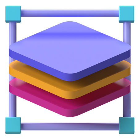 Ebenenwerkzeug  3D Icon