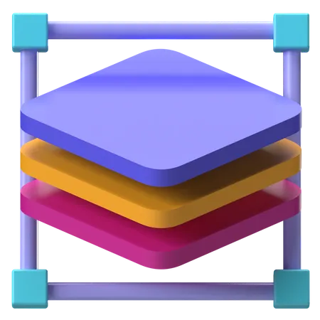 Ebenenwerkzeug  3D Icon