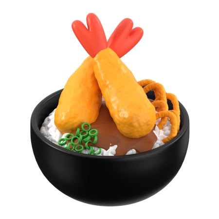Ebi furai  3D Icon