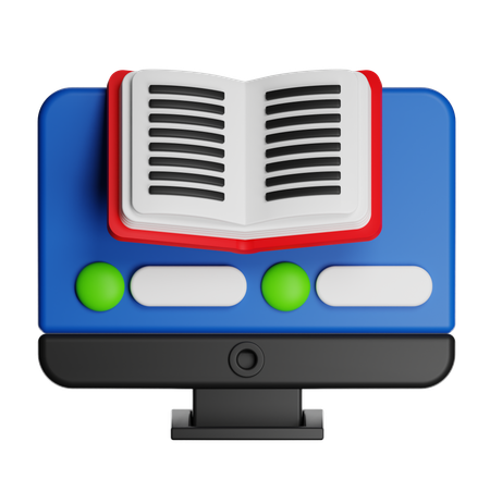 Ebook  3D Icon