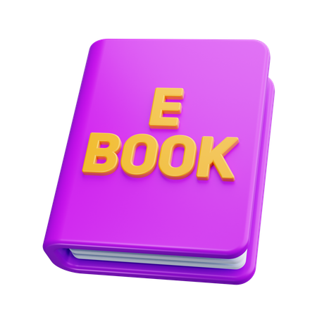 Ebook  3D Icon