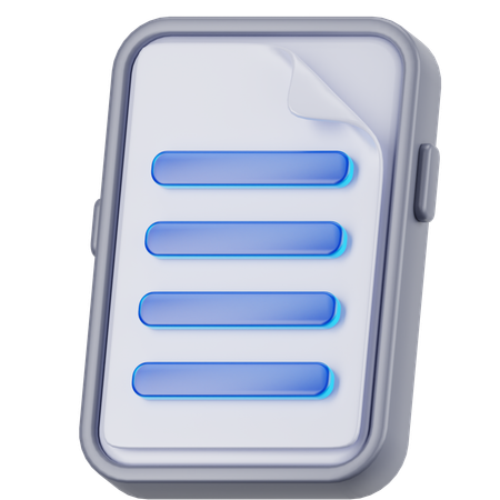 Ebook  3D Icon