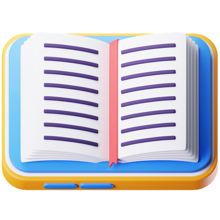 Ebook  3D Icon