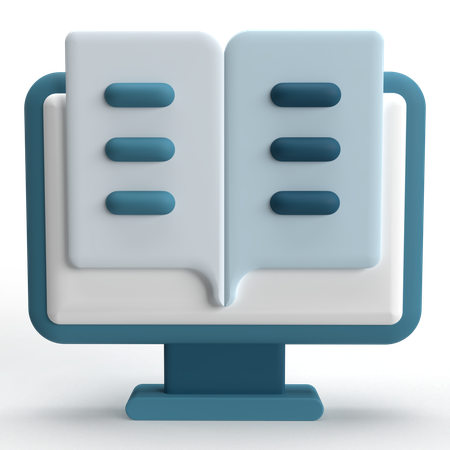 Ebook  3D Icon