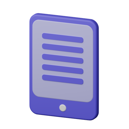 Ebook  3D Icon