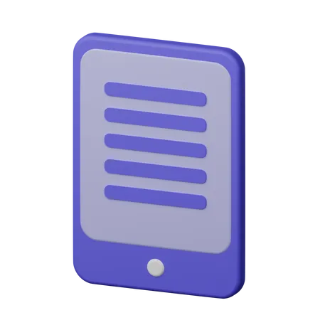 Ebook  3D Icon