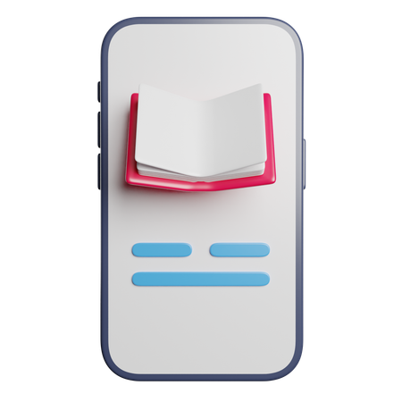 Ebook  3D Icon