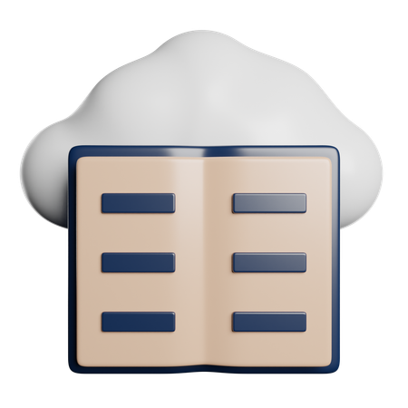 Ebook  3D Icon