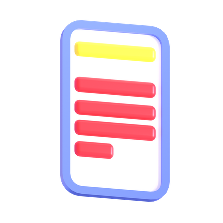 Ebook  3D Icon