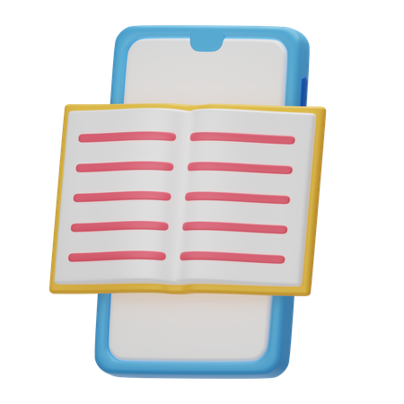 Ebook  3D Icon