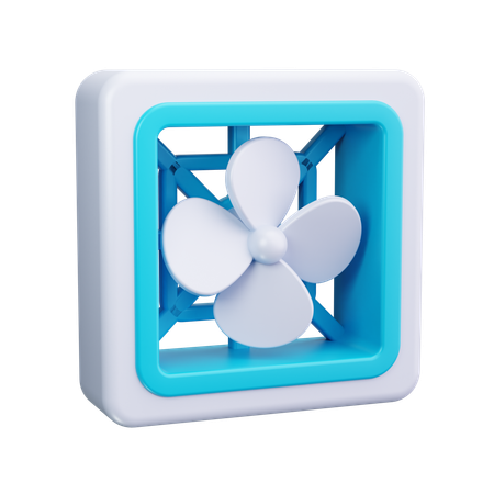 Ventilador ec  3D Icon