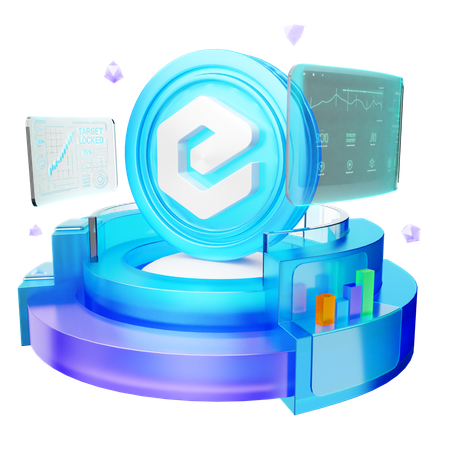 Ecash  3D Icon