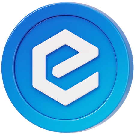 이캐시(XEC)  3D Icon