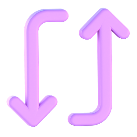 Flèche d'échange  3D Icon