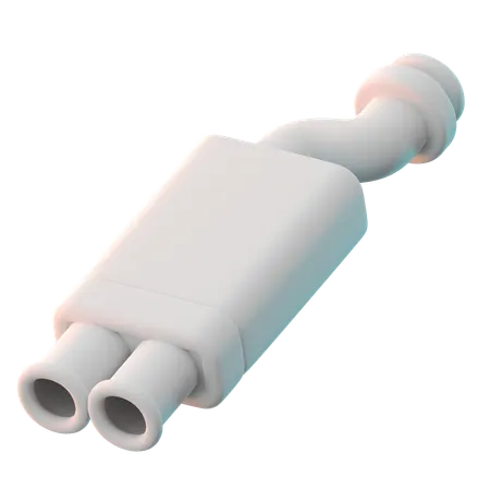Échappement  3D Icon