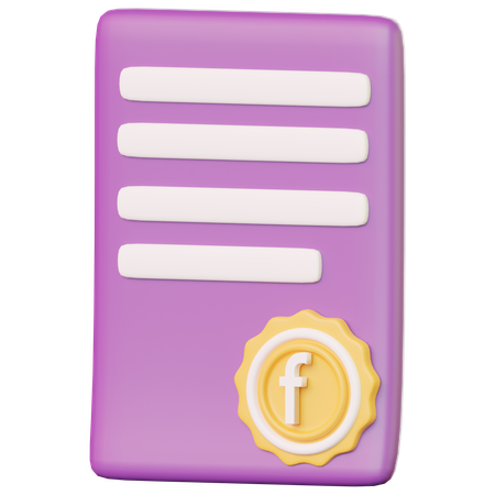 Note d'échec  3D Icon