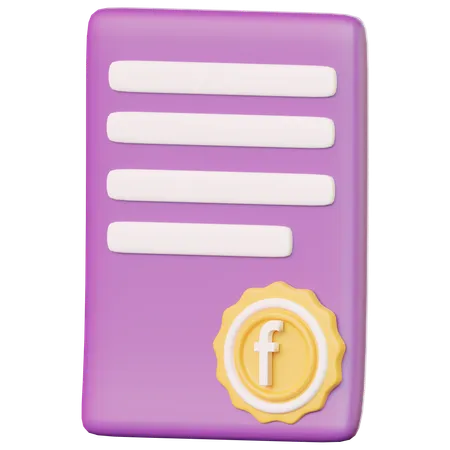 Note d'échec  3D Icon