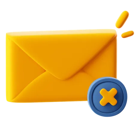 Courrier échoué  3D Icon