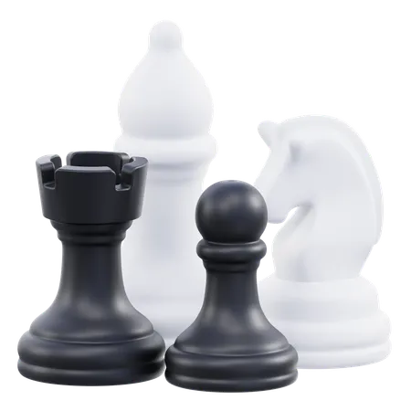 Échecs  3D Icon