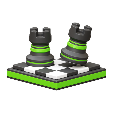 Échecs  3D Icon