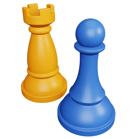 Échecs  3D Icon