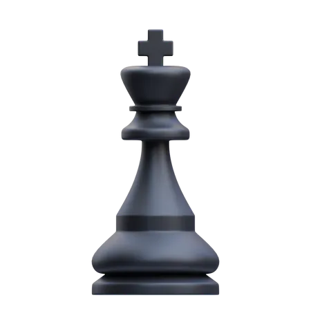 Roi d'échecs  3D Icon