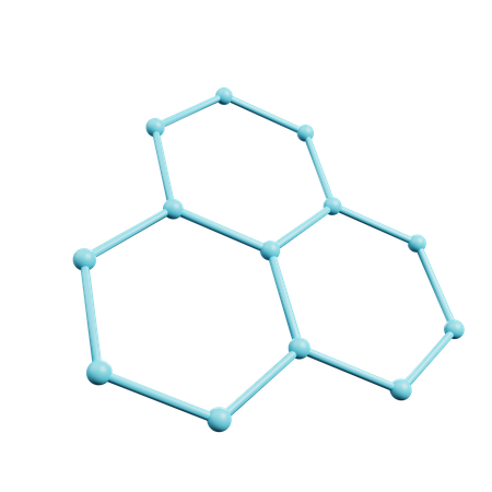 Échelle atomique  3D Illustration