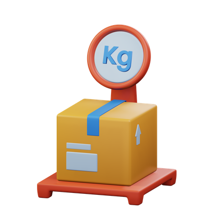 Échelle de colis  3D Icon