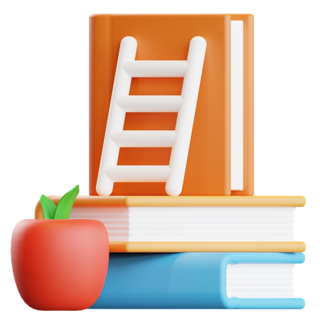 Échelle de connaissances  3D Icon