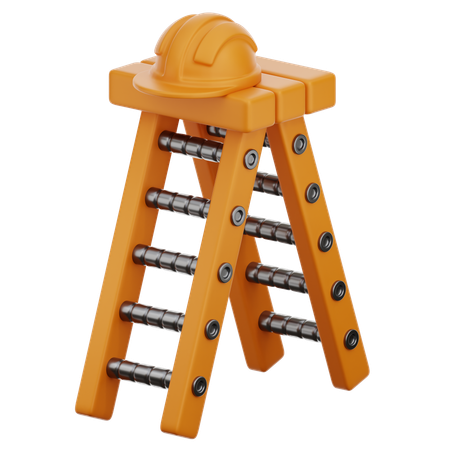 Échelle de chantier  3D Icon