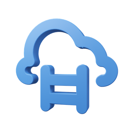 Échelle de nuages  3D Icon