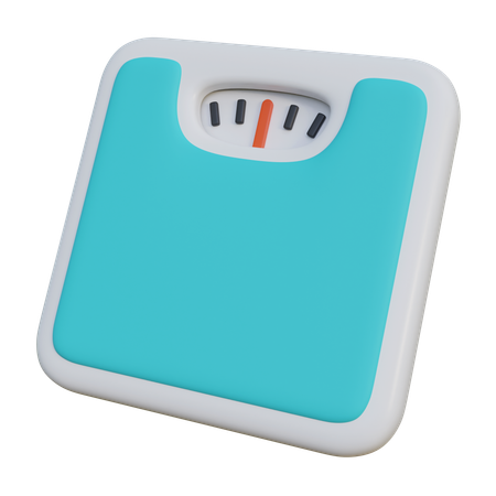 Échelle de poids  3D Icon