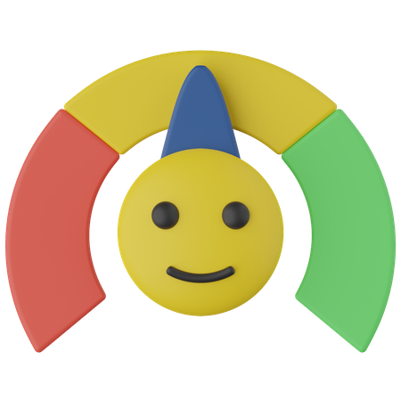 Échelle de satisfaction  3D Icon