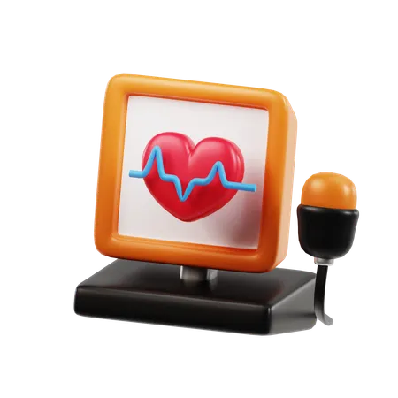 Echocardiogram  3D Icon
