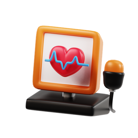 Echocardiogram  3D Icon