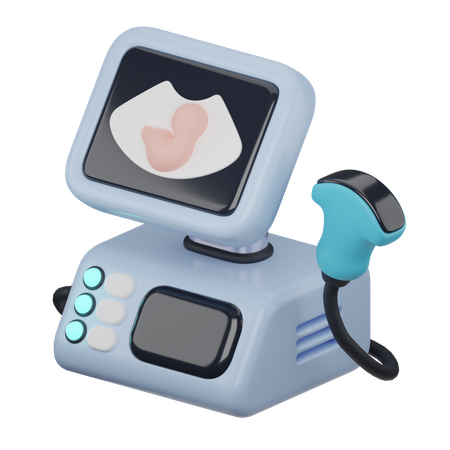 Diagnostic échographique  3D Icon