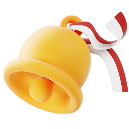 反響する鐘  3D Icon