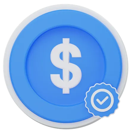 Echtes Geld  3D Icon