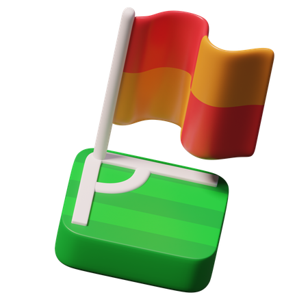 Eckstoß  3D Icon