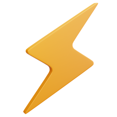 Éclair  3D Icon