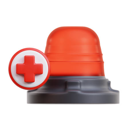 Lumière d'urgence  3D Icon