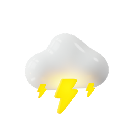 Éclairage et temps nuageux  3D Icon