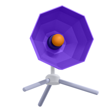 Éclairage de parapluie  3D Icon